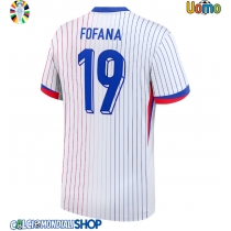 Maglie da calcio Francia Youssouf Fofana #19 Seconda Maglia Europei 2024 Manica Corta
